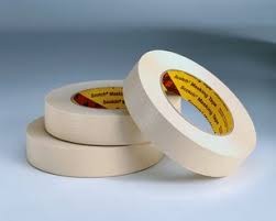 3M White Masking Paper 1 inch 55m